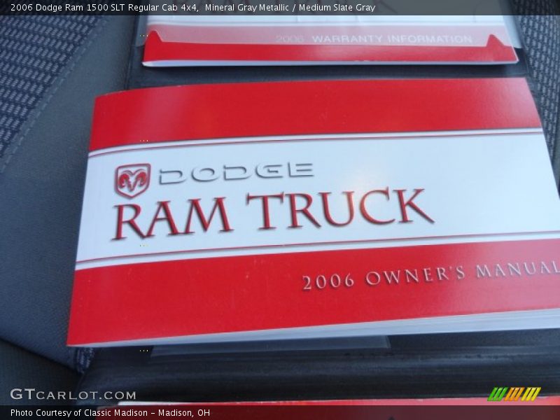 Mineral Gray Metallic / Medium Slate Gray 2006 Dodge Ram 1500 SLT Regular Cab 4x4