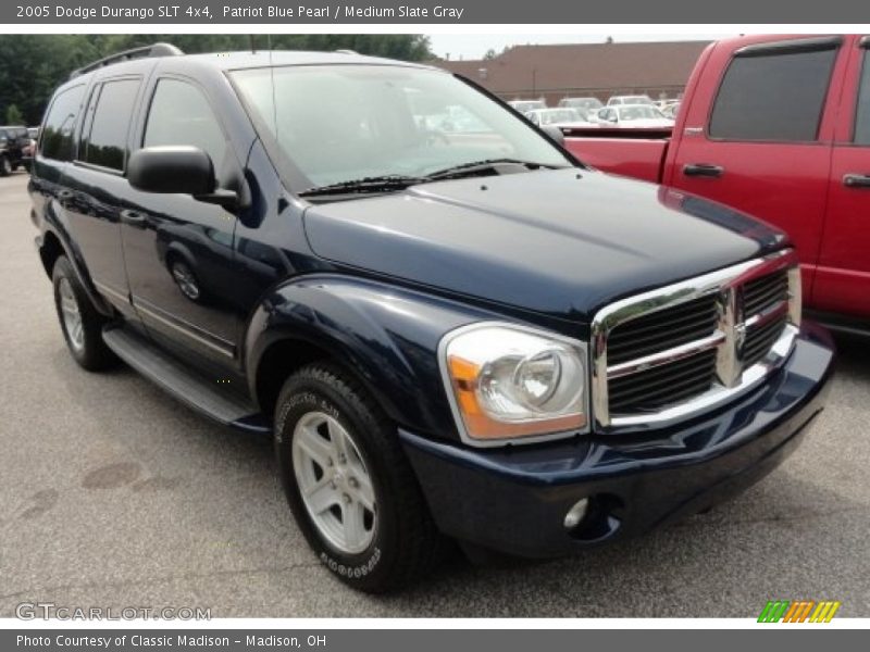 Patriot Blue Pearl / Medium Slate Gray 2005 Dodge Durango SLT 4x4
