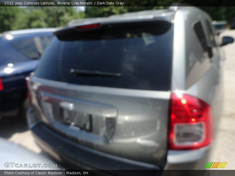 Mineral Gray Metallic / Dark Slate Gray 2012 Jeep Compass Latitude