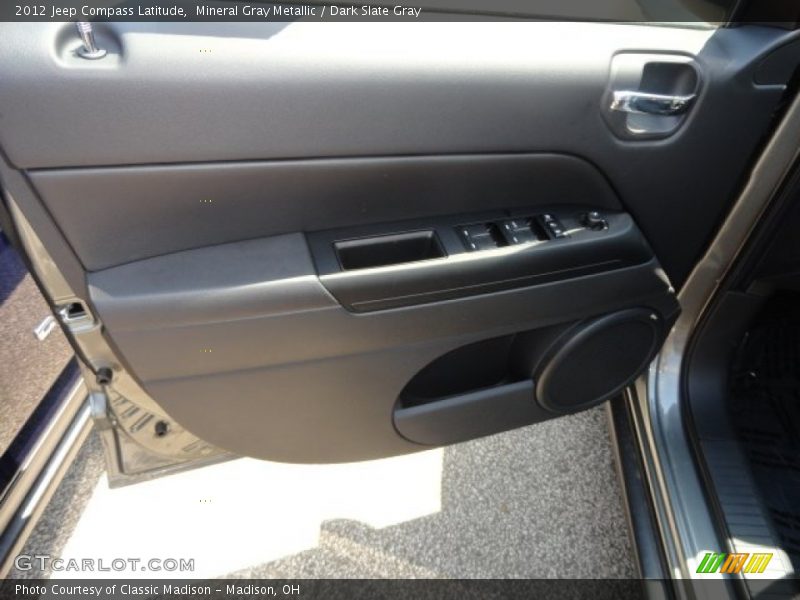 Mineral Gray Metallic / Dark Slate Gray 2012 Jeep Compass Latitude