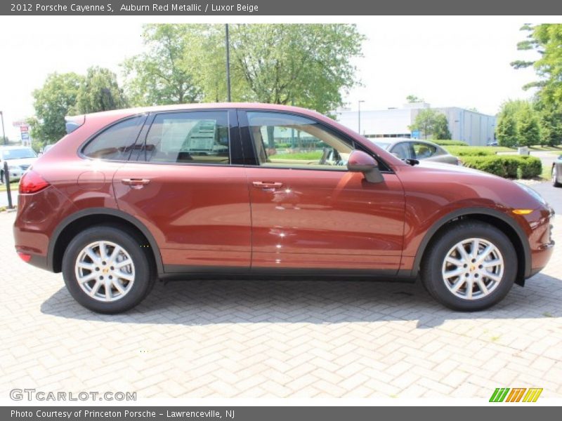  2012 Cayenne S Auburn Red Metallic