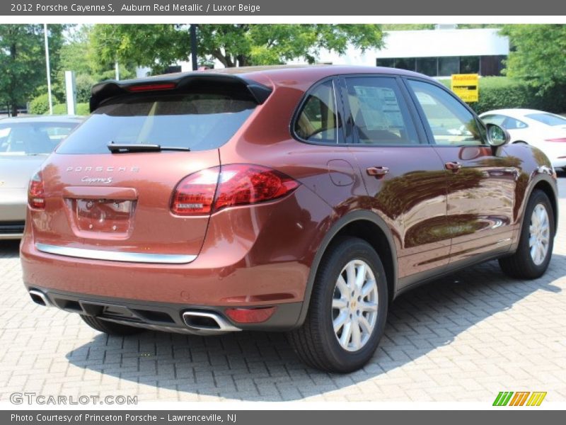  2012 Cayenne S Auburn Red Metallic