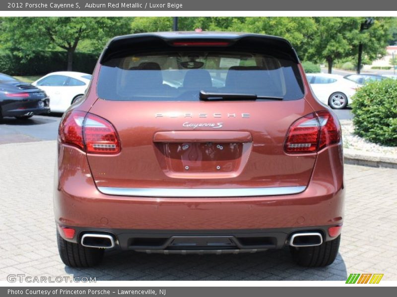  2012 Cayenne S Auburn Red Metallic