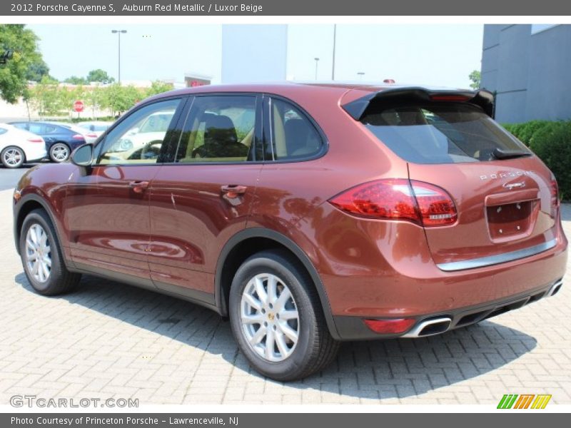 2012 Cayenne S Auburn Red Metallic