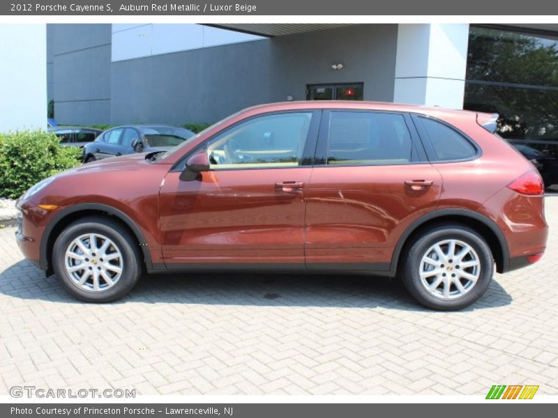  2012 Cayenne S Auburn Red Metallic