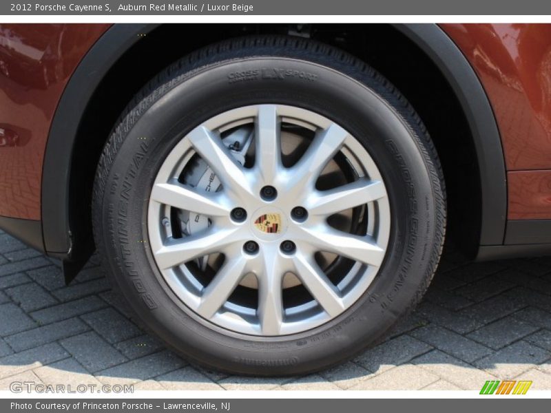  2012 Cayenne S Wheel