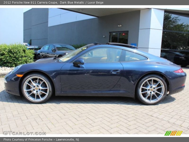  2012 New 911 Carrera Coupe Dark Blue Metallic