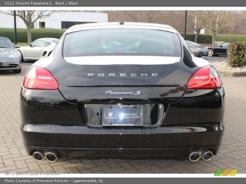 Black / Black 2012 Porsche Panamera S