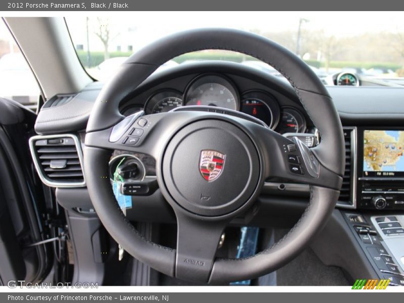 Black / Black 2012 Porsche Panamera S
