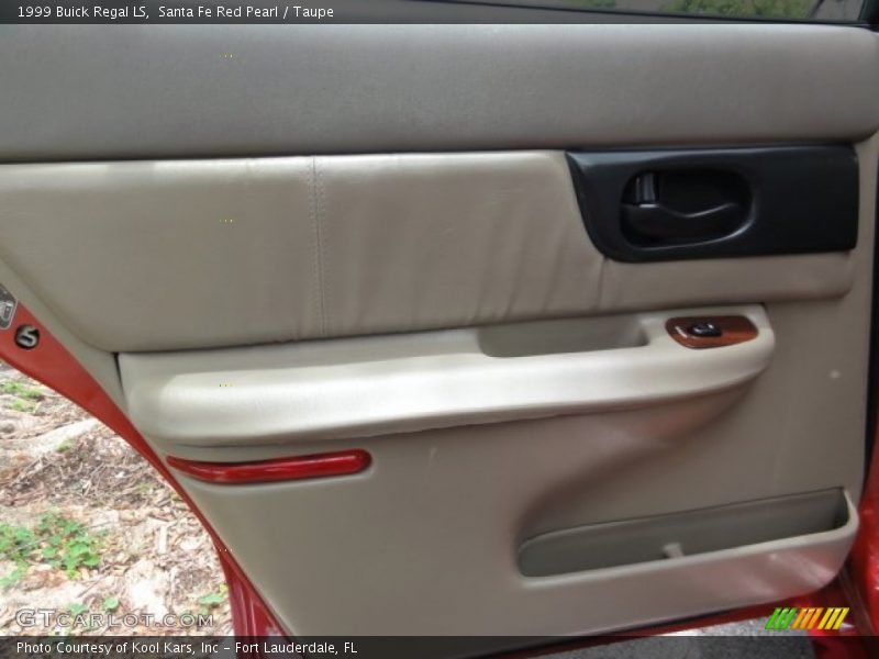 Santa Fe Red Pearl / Taupe 1999 Buick Regal LS
