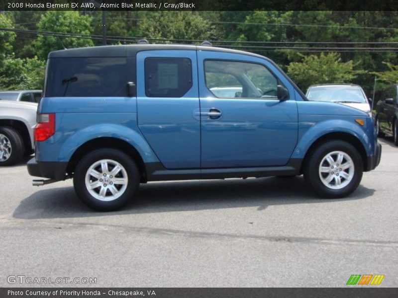 Atomic Blue Metallic / Gray/Black 2008 Honda Element EX AWD