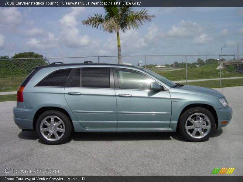 Clearwater Blue Pearlcoat / Pastel Slate Gray 2008 Chrysler Pacifica Touring