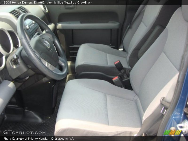 Atomic Blue Metallic / Gray/Black 2008 Honda Element EX AWD