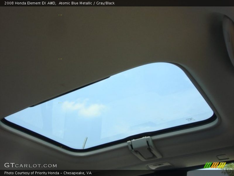 Atomic Blue Metallic / Gray/Black 2008 Honda Element EX AWD