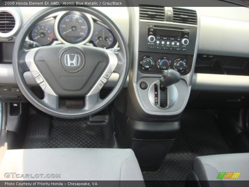 Atomic Blue Metallic / Gray/Black 2008 Honda Element EX AWD