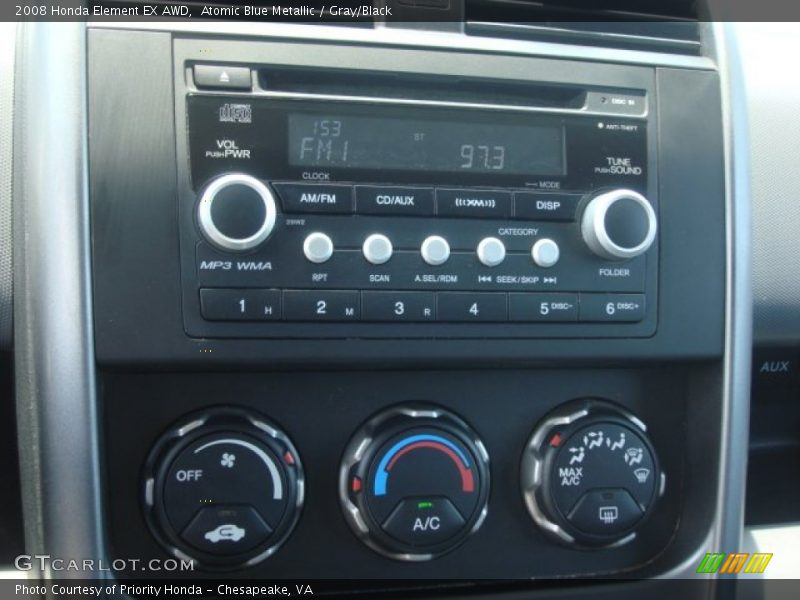 Atomic Blue Metallic / Gray/Black 2008 Honda Element EX AWD