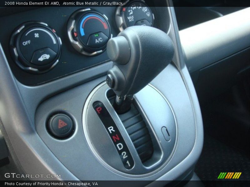 Atomic Blue Metallic / Gray/Black 2008 Honda Element EX AWD