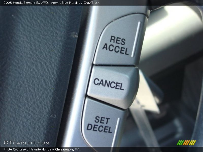 Atomic Blue Metallic / Gray/Black 2008 Honda Element EX AWD