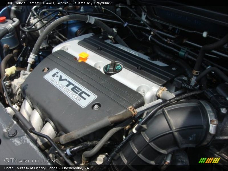 Atomic Blue Metallic / Gray/Black 2008 Honda Element EX AWD