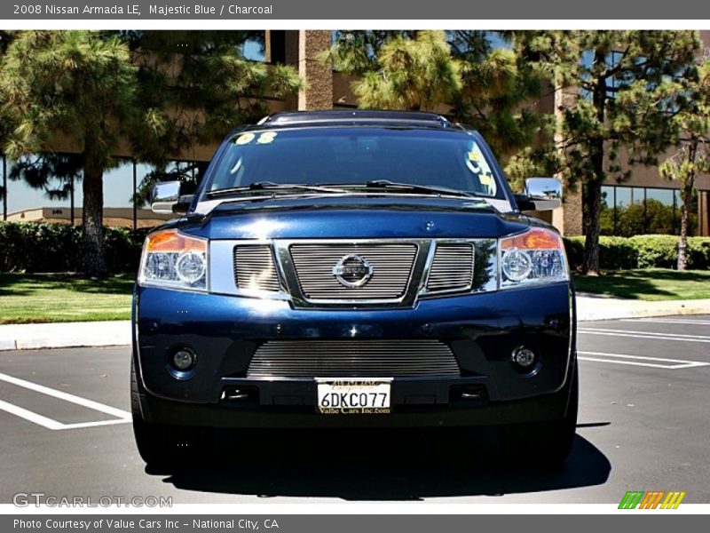 Majestic Blue / Charcoal 2008 Nissan Armada LE
