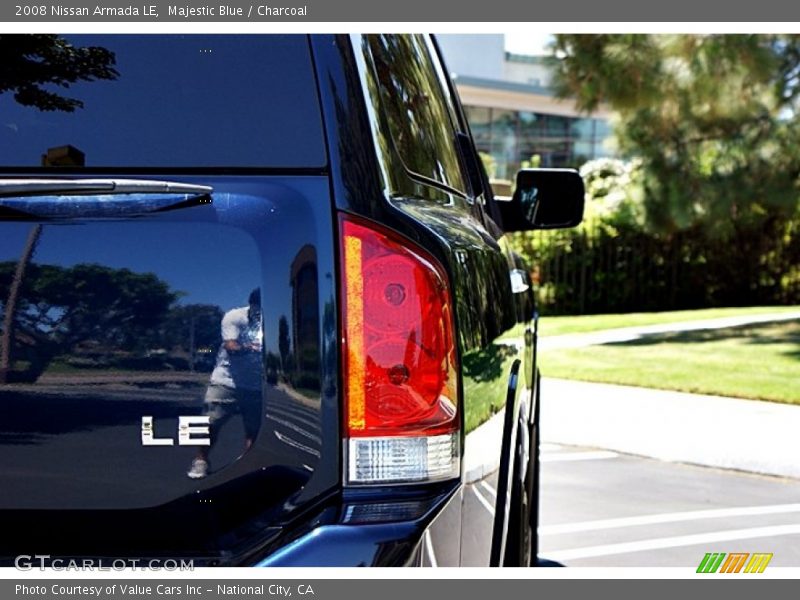 Majestic Blue / Charcoal 2008 Nissan Armada LE