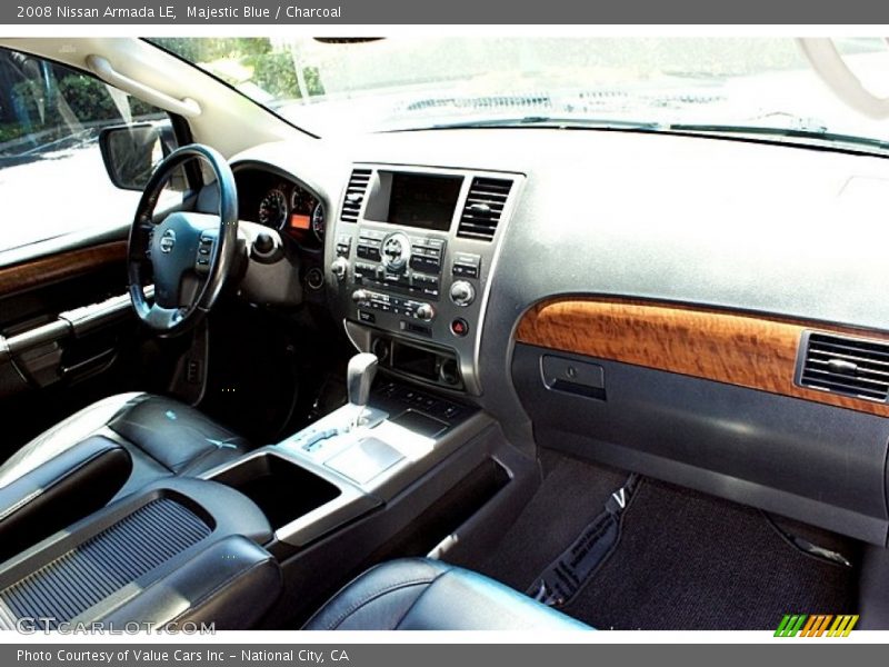 Majestic Blue / Charcoal 2008 Nissan Armada LE
