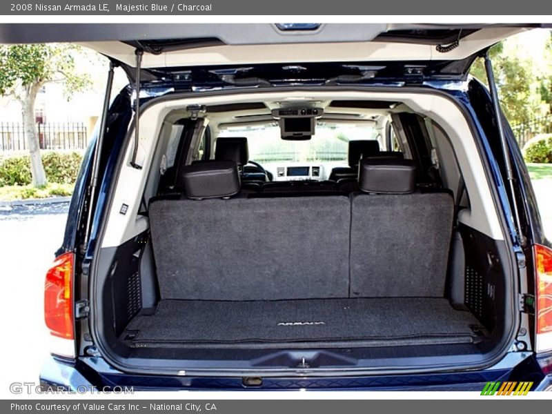 Majestic Blue / Charcoal 2008 Nissan Armada LE