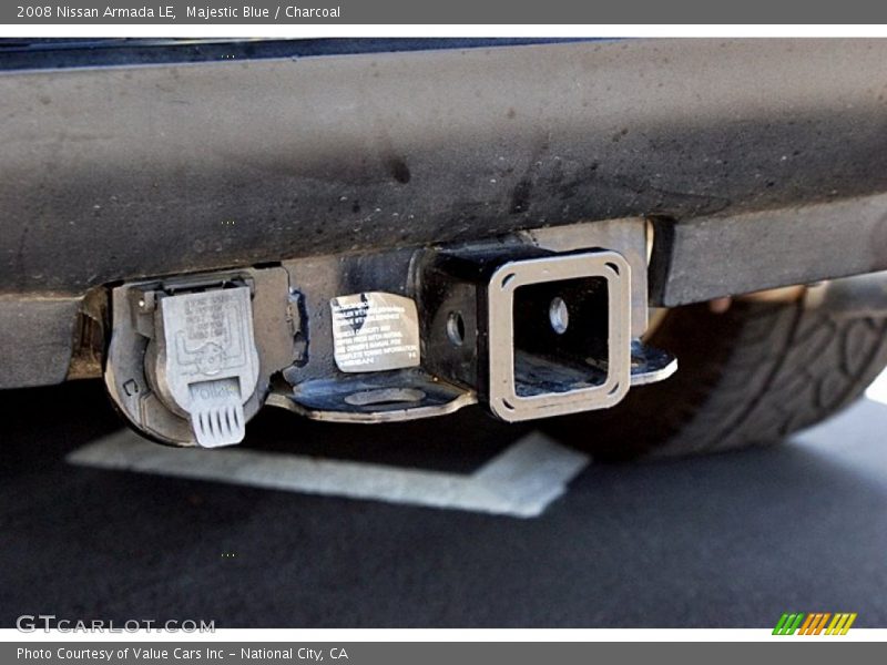 Majestic Blue / Charcoal 2008 Nissan Armada LE