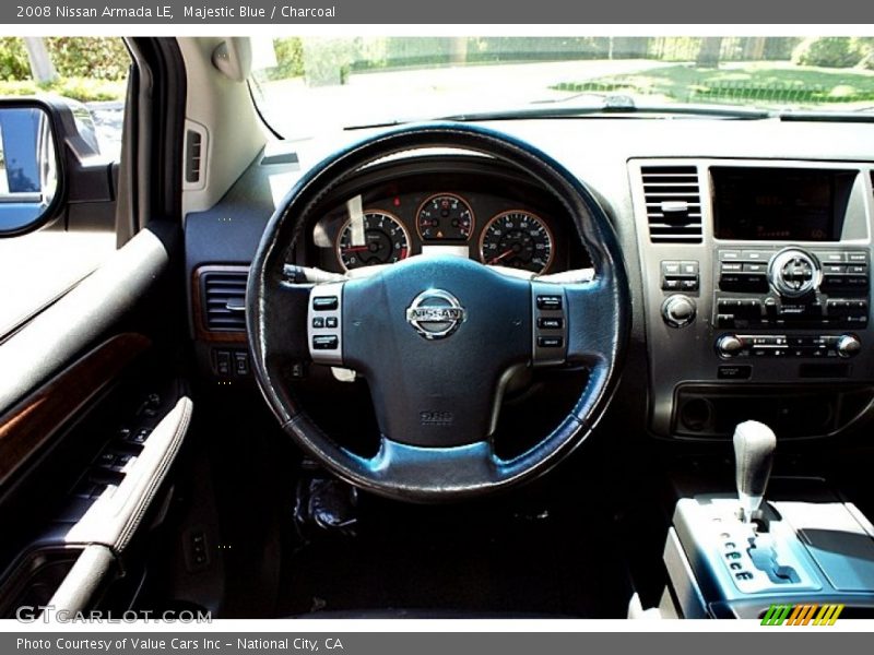 Majestic Blue / Charcoal 2008 Nissan Armada LE