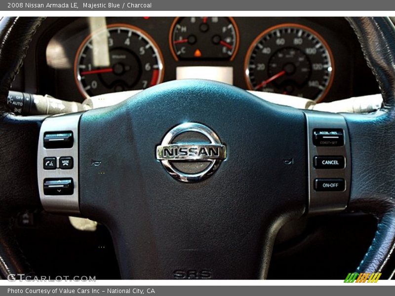 Majestic Blue / Charcoal 2008 Nissan Armada LE