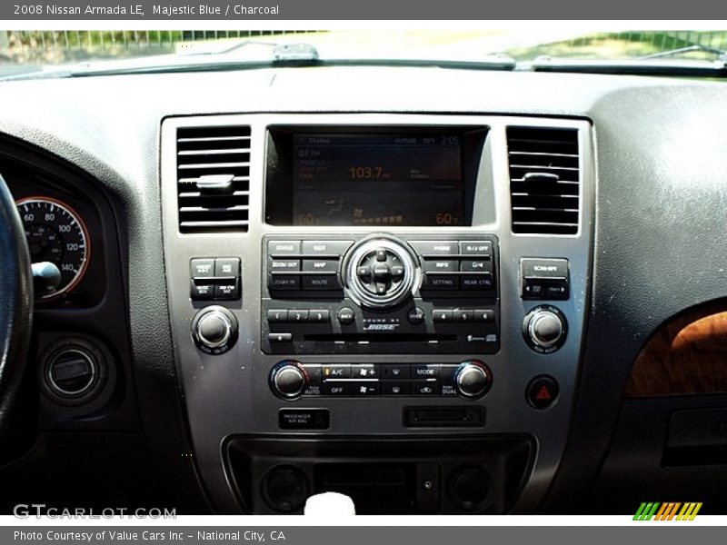 Majestic Blue / Charcoal 2008 Nissan Armada LE