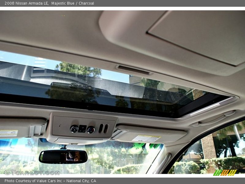 Majestic Blue / Charcoal 2008 Nissan Armada LE
