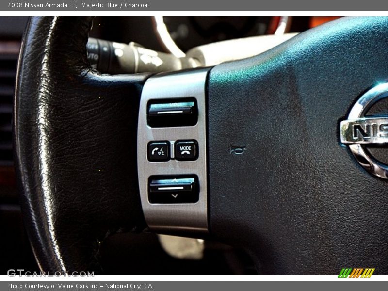 Majestic Blue / Charcoal 2008 Nissan Armada LE