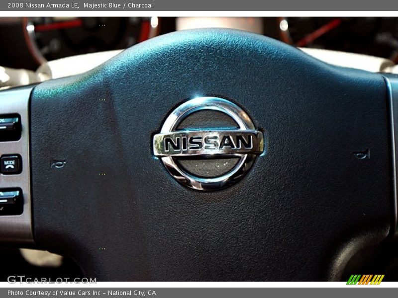 Majestic Blue / Charcoal 2008 Nissan Armada LE