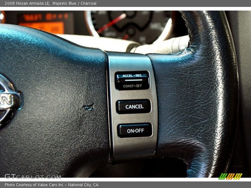 Majestic Blue / Charcoal 2008 Nissan Armada LE
