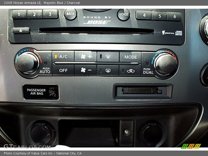 Majestic Blue / Charcoal 2008 Nissan Armada LE