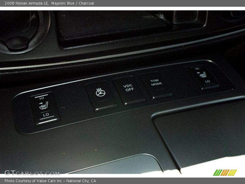 Majestic Blue / Charcoal 2008 Nissan Armada LE