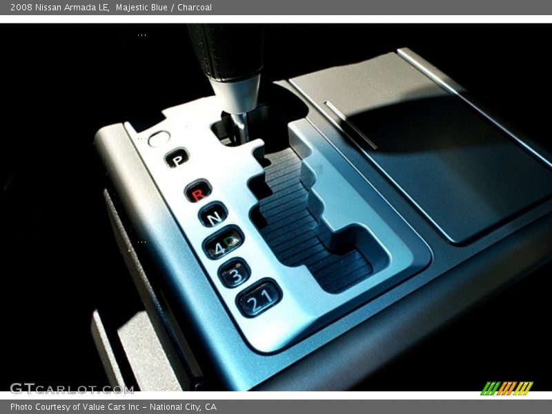 Majestic Blue / Charcoal 2008 Nissan Armada LE