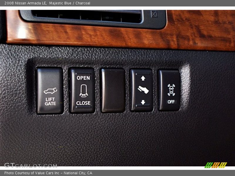 Majestic Blue / Charcoal 2008 Nissan Armada LE