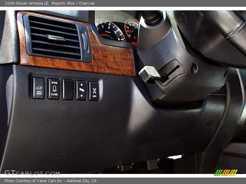 Majestic Blue / Charcoal 2008 Nissan Armada LE