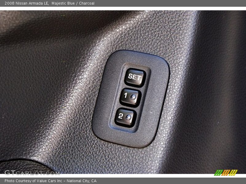 Majestic Blue / Charcoal 2008 Nissan Armada LE