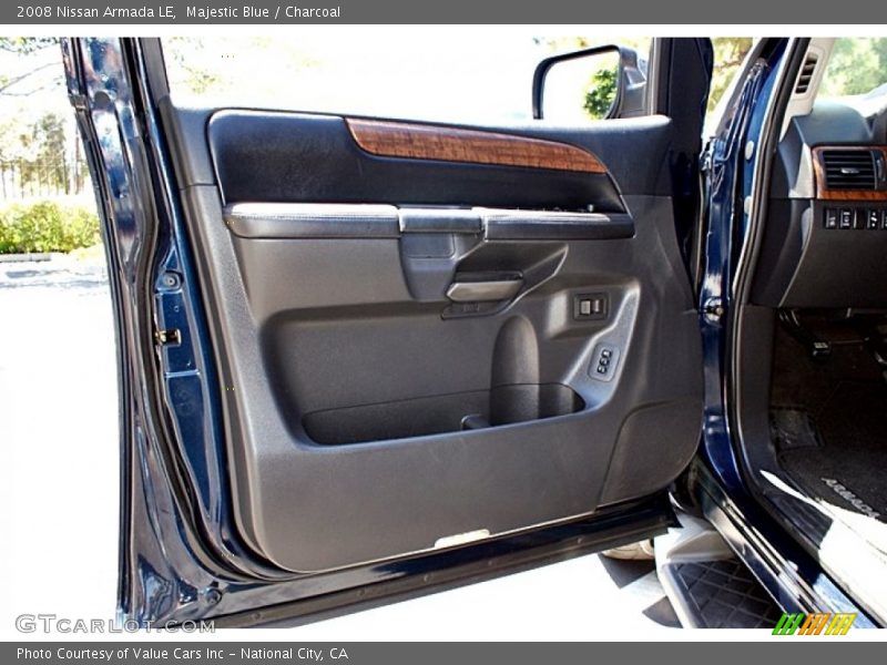Majestic Blue / Charcoal 2008 Nissan Armada LE