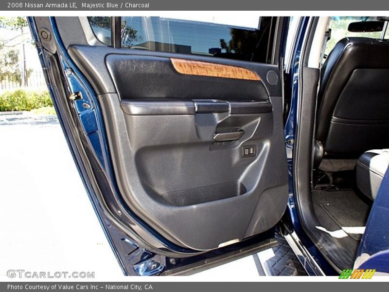 Majestic Blue / Charcoal 2008 Nissan Armada LE