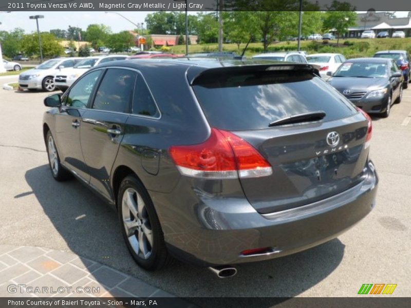 Magnetic Gray Metallic / Light Gray 2011 Toyota Venza V6 AWD