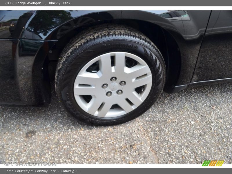 Black / Black 2012 Dodge Avenger SE