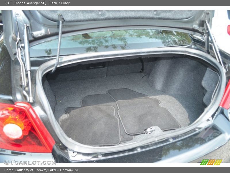 Black / Black 2012 Dodge Avenger SE