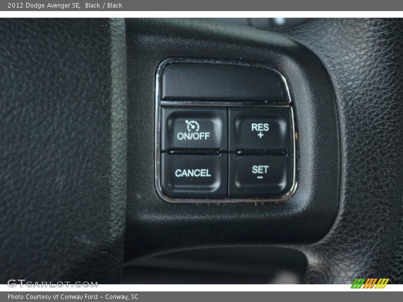 Black / Black 2012 Dodge Avenger SE