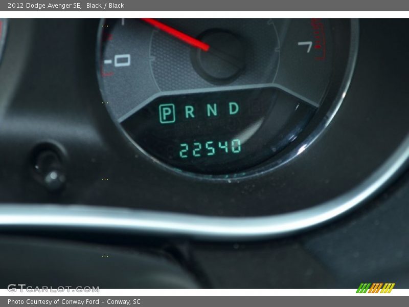 Black / Black 2012 Dodge Avenger SE