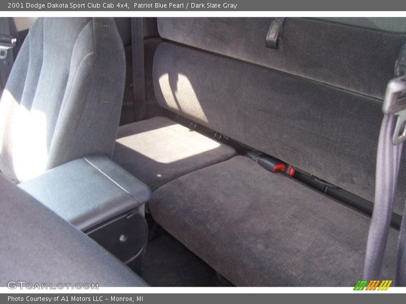 Patriot Blue Pearl / Dark Slate Gray 2001 Dodge Dakota Sport Club Cab 4x4
