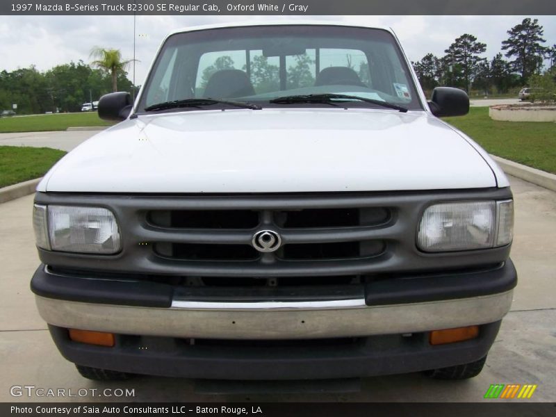 Oxford White / Gray 1997 Mazda B-Series Truck B2300 SE Regular Cab